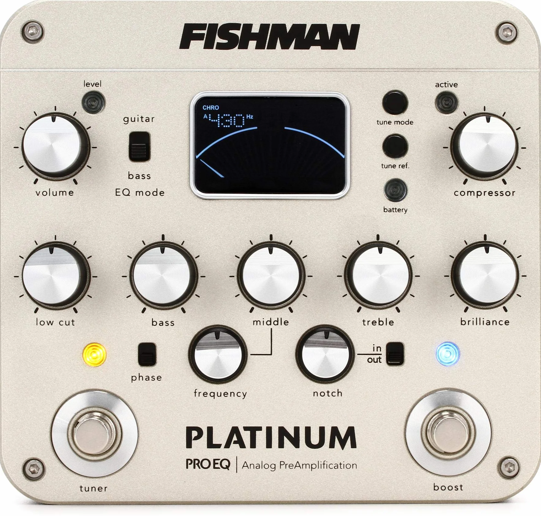 Fishman Analogowy przedwzmacniacz Pro EQ