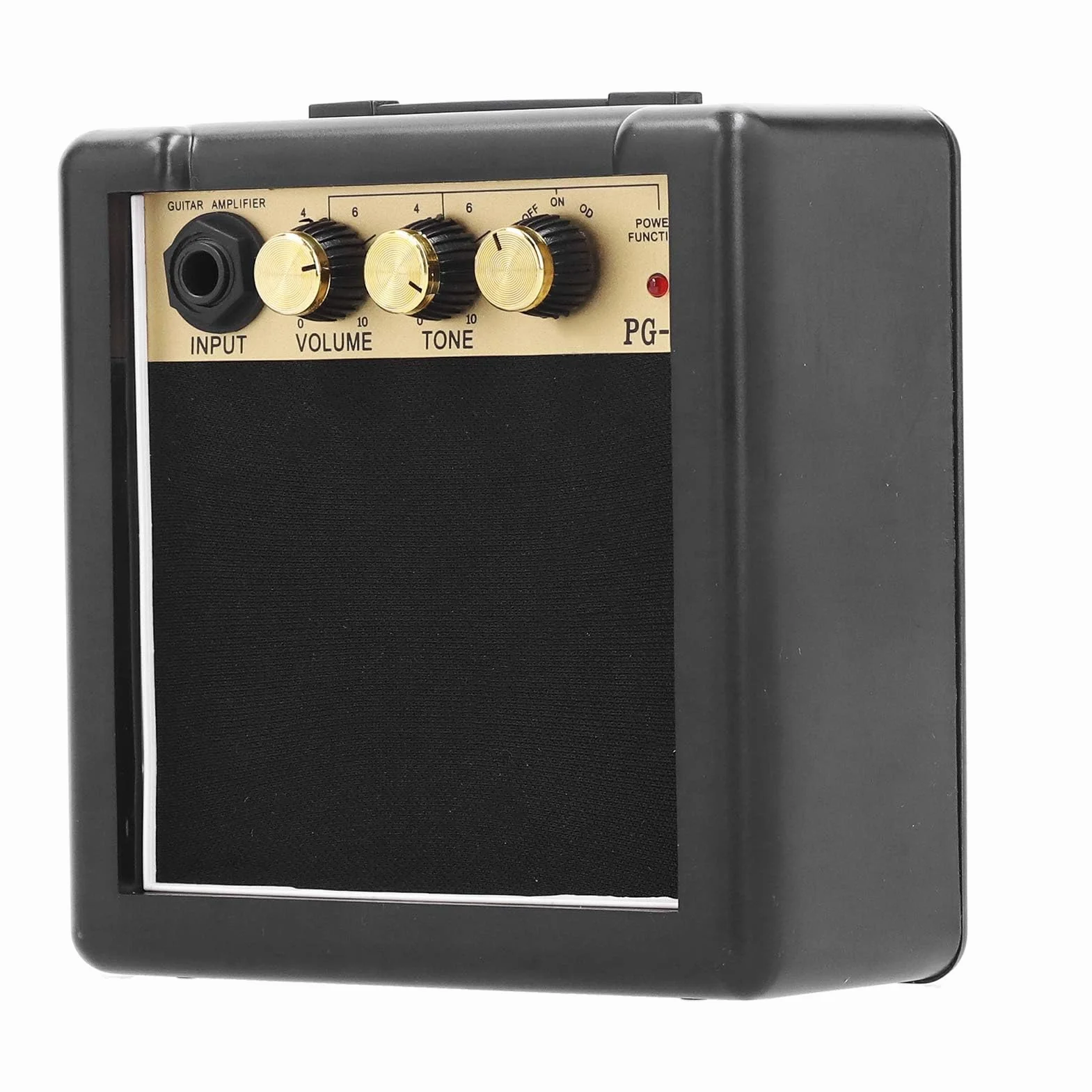 Wzmacniacz gitarowy, PG-3 3W Przenośne akcesoria do mini instrumentów muzycznych z funkcją regulacji głośności i tonu dla uczących się gry na gitarze