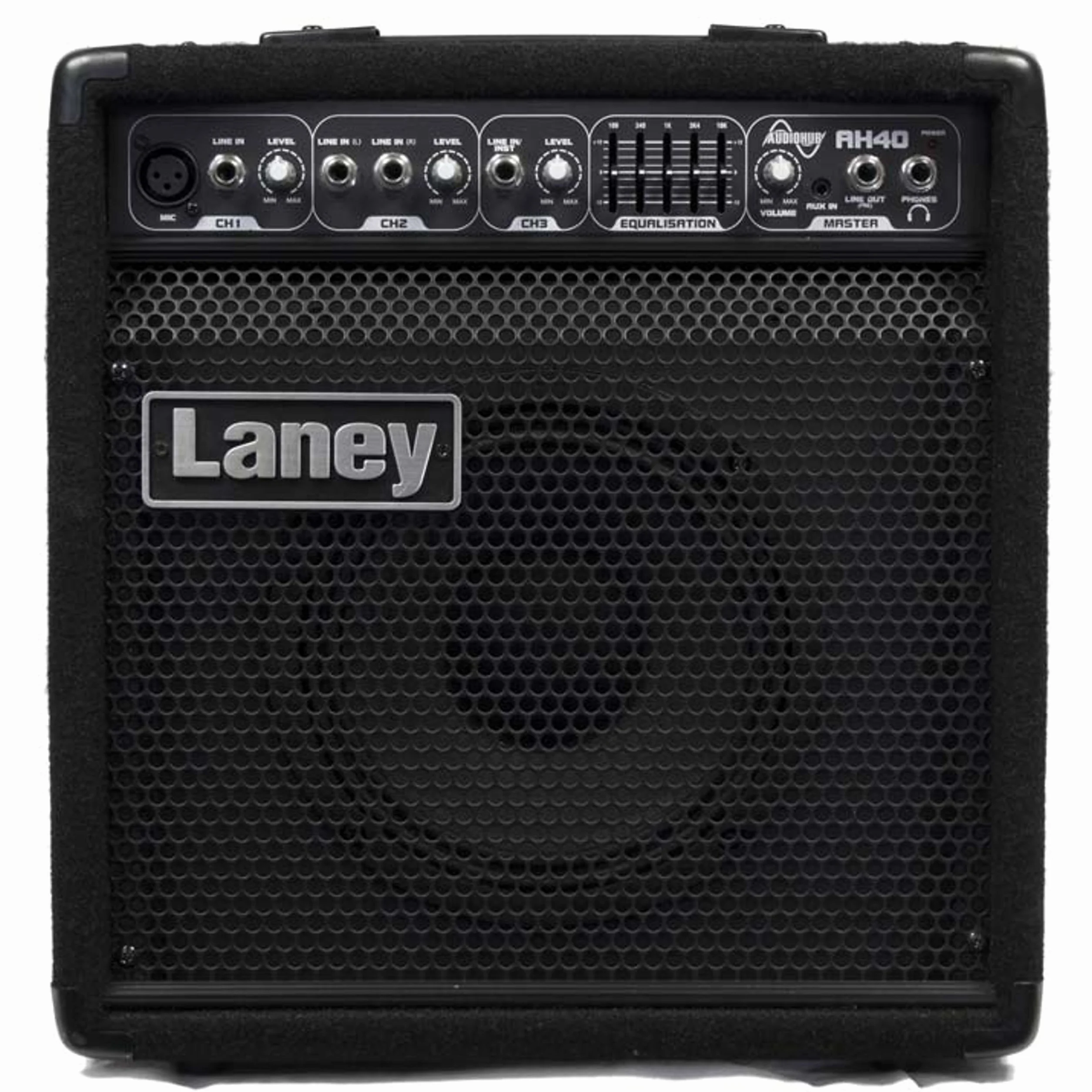 Laney AUDIOHUB Series AH40 - Multi-Input Combo Amp - 40 W - 8 cali głośnik niskotonowy czarny