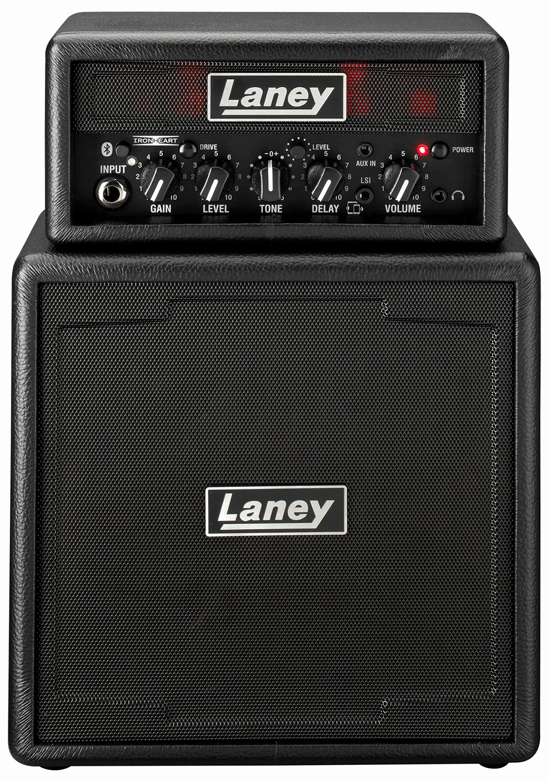 Laney MINISTACK - Bluetooth Battery Powered Guitar Amp with Smartphone Interface - Ironheart edition, MINISTACK-B-IRON